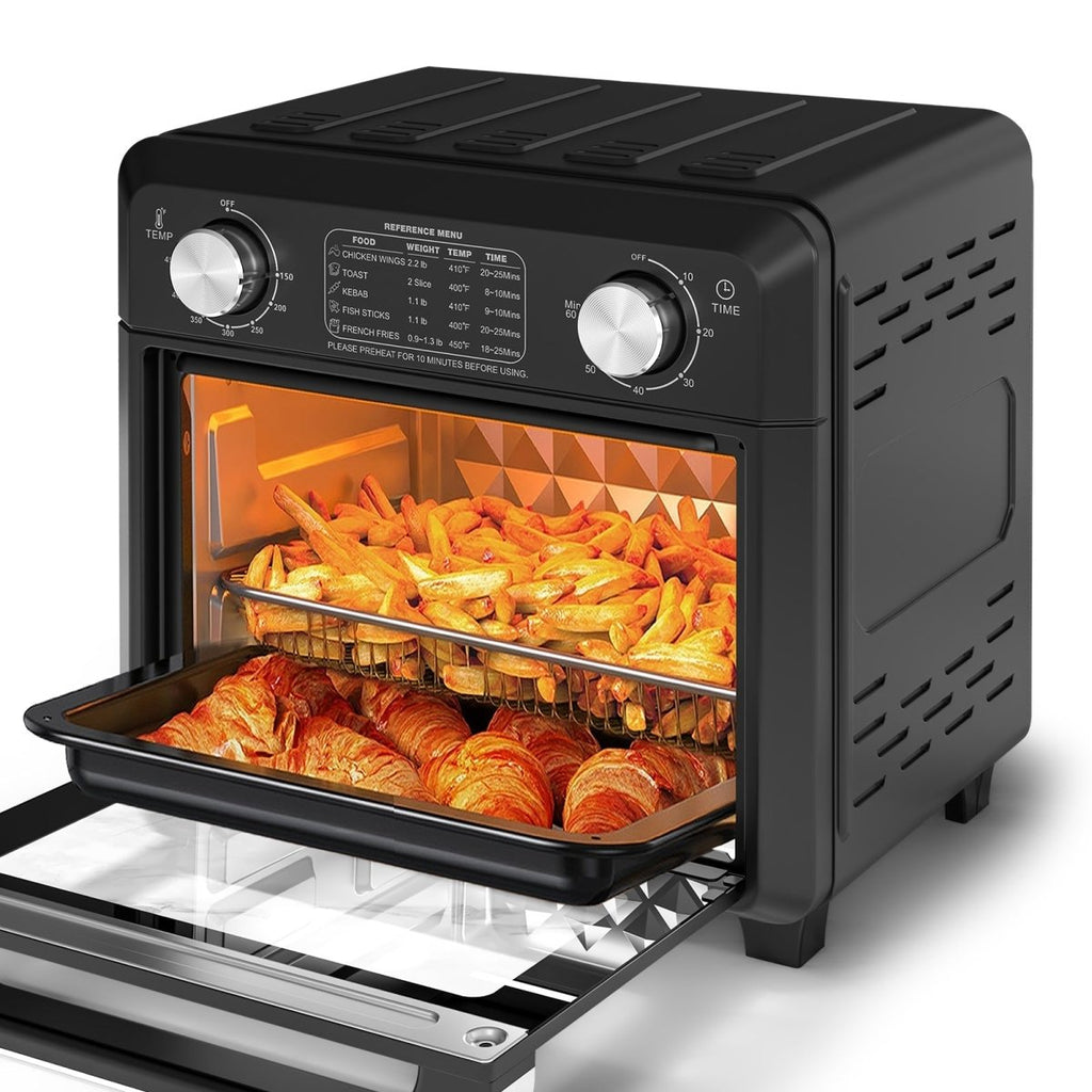 11QT Compact Air Fryer Toaster Oven, 1000W, Convection Countertop, - TrendNestOfficial