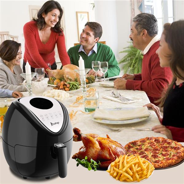 120V 1800W 5.3 L Air Fryer Computer Model - TrendNestOfficial