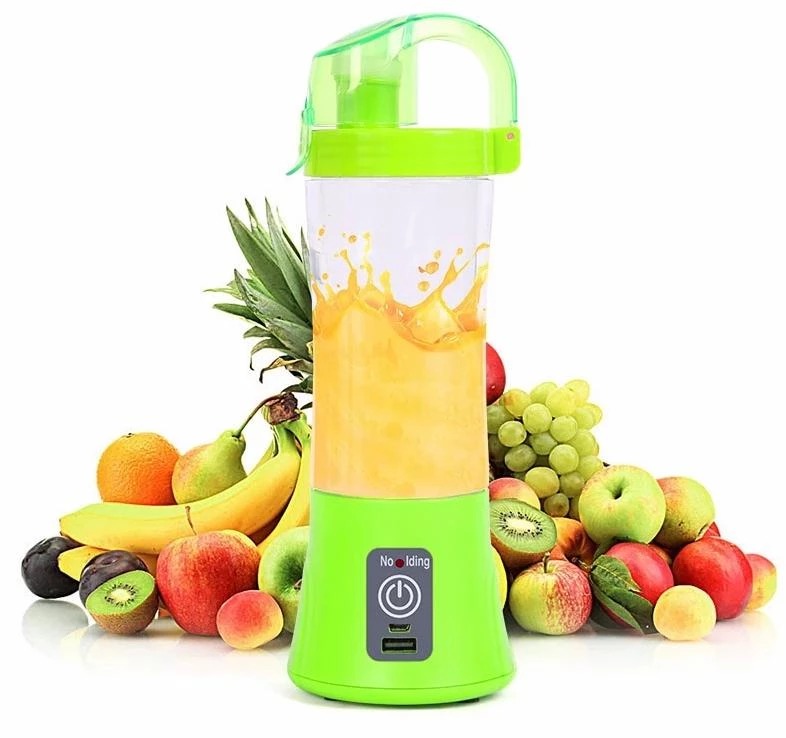 Tragbarer elektrischer Entsafter Handmixer Smoothie Maker USB wiederaufladbarer Mini-Entsafter