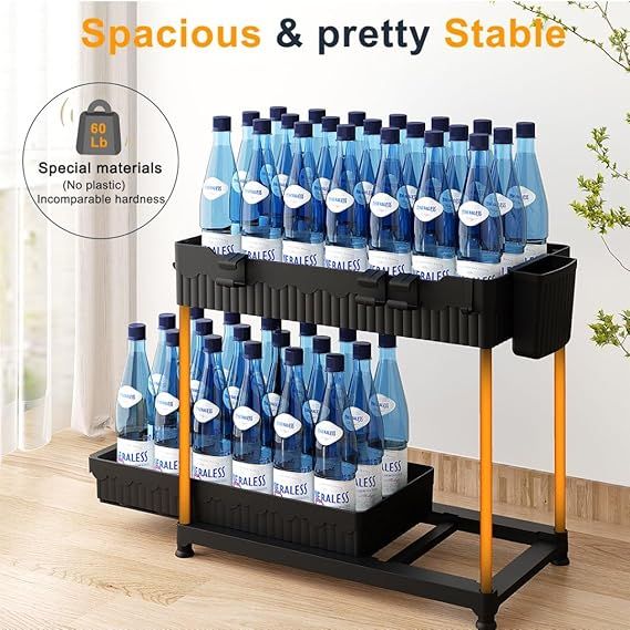 3 Pack Under Sink Organizers,2-Tier Multi-Use Kitchen and Bathroom - TrendNestOfficial