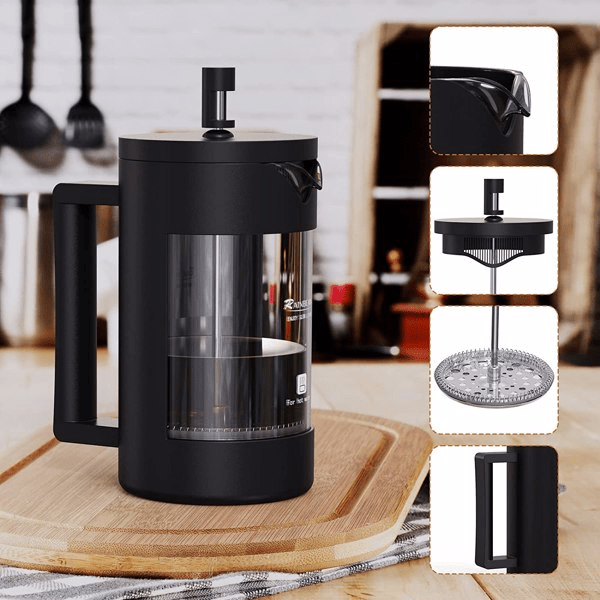 350LM/600ML Mini French Press Coffee Maker - TrendNestOfficial