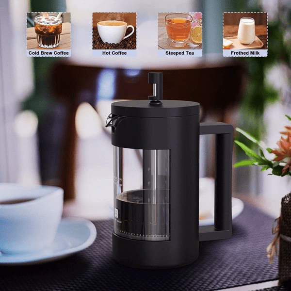 350LM/600ML Mini French Press Coffee Maker - TrendNestOfficial