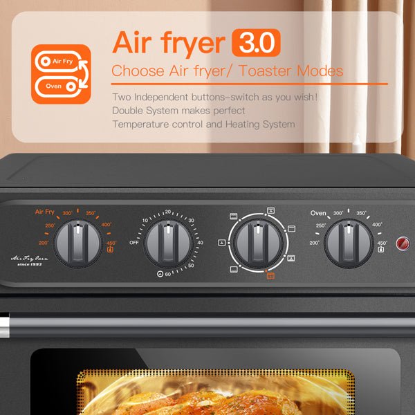 7-In-1 Air Fryer Toaster Oven 24 Quart Convection Oven Toaster - TrendNestOfficial