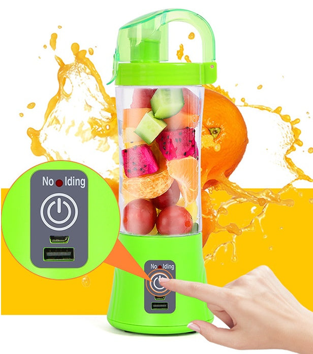 Tragbarer elektrischer Entsafter Handmixer Smoothie Maker USB wiederaufladbarer Mini-Entsafter