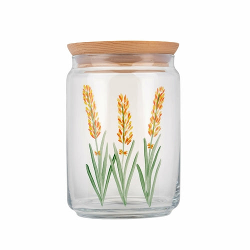 Lavendel - Handbemaltes 1L Glasgefäß