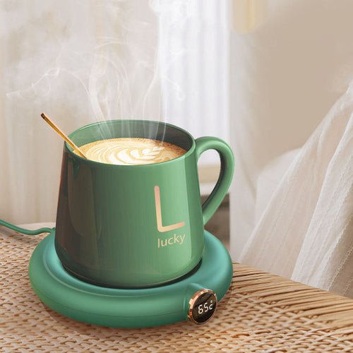 Coffee Mug Warmer Warm Coaster Smart Heating Cup Thermal Insulation - TrendNestOfficial