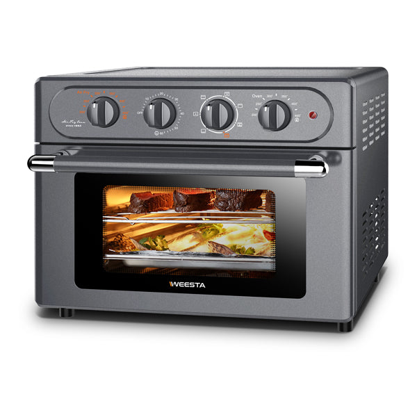 7-in-1 Heißluftfritteuse Toaster Backofen 24 Quart Umluftofen Toaster