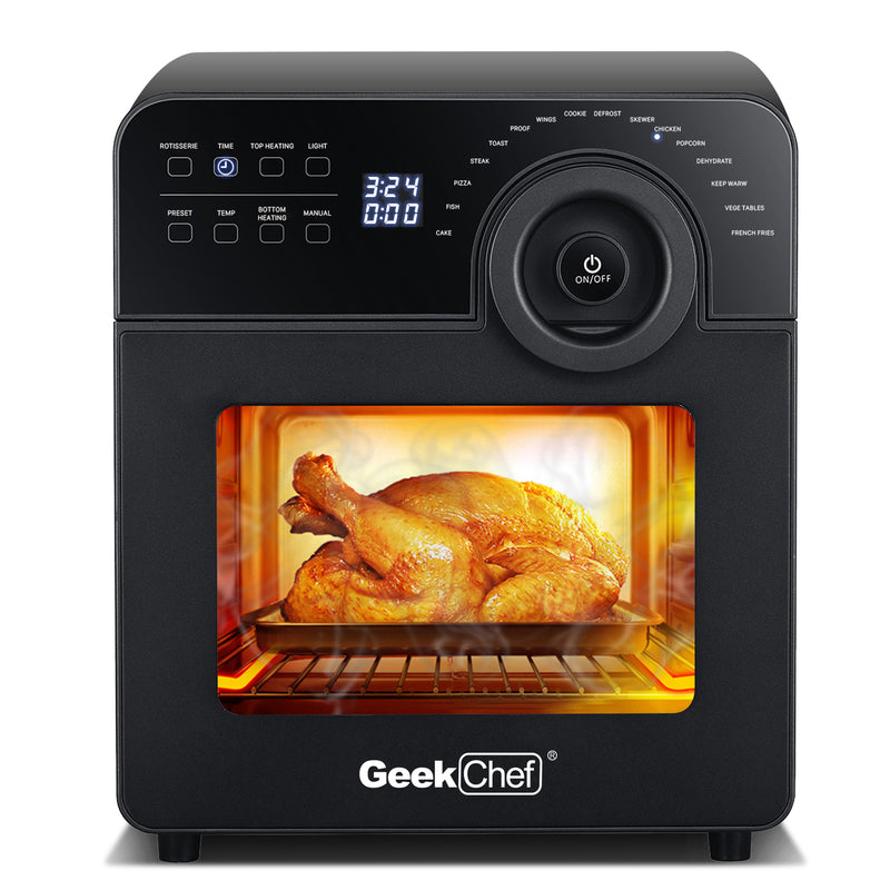 Geek Chef 1700W Heißluftfritteusen-Backofen