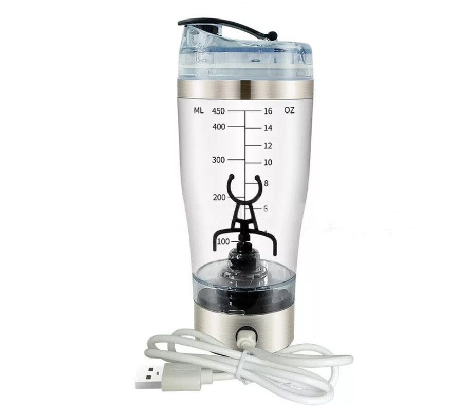Electric Protein Shake Stirrer USB Shake Bottle Milk Coffee Blender Kettle Sports And Fitness Electric Shaker Cup - TrendNestOfficial