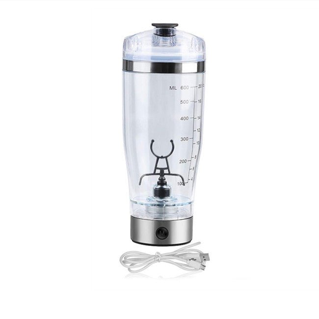 Electric Protein Shake Stirrer USB Shake Bottle Milk Coffee Blender Kettle Sports And Fitness Electric Shaker Cup - TrendNestOfficial