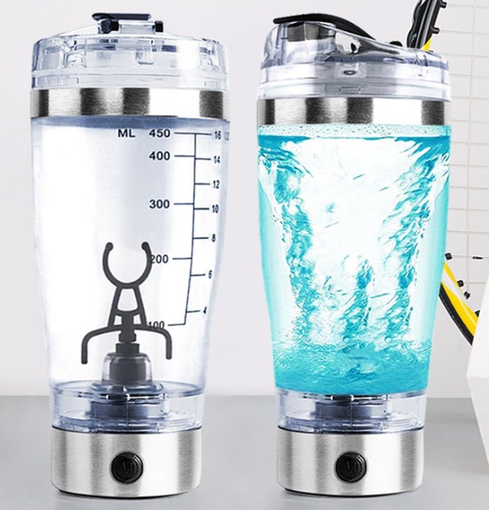 Electric Protein Shake Stirrer USB Shake Bottle Milk Coffee Blender Kettle Sports And Fitness Electric Shaker Cup - TrendNestOfficial
