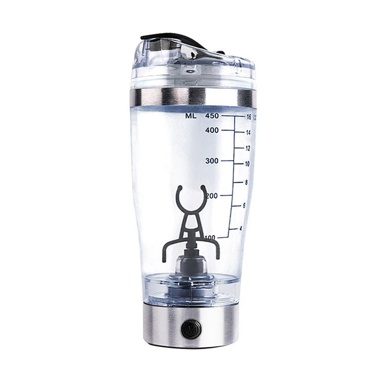 Electric Protein Shake Stirrer USB Shake Bottle Milk Coffee Blender Kettle Sports And Fitness Electric Shaker Cup - TrendNestOfficial