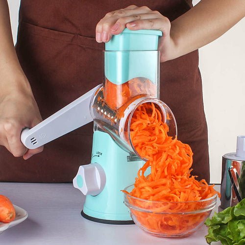 Food Processor Vegetable Chopper Kitchen Roller Gadgets - TrendNestOfficial