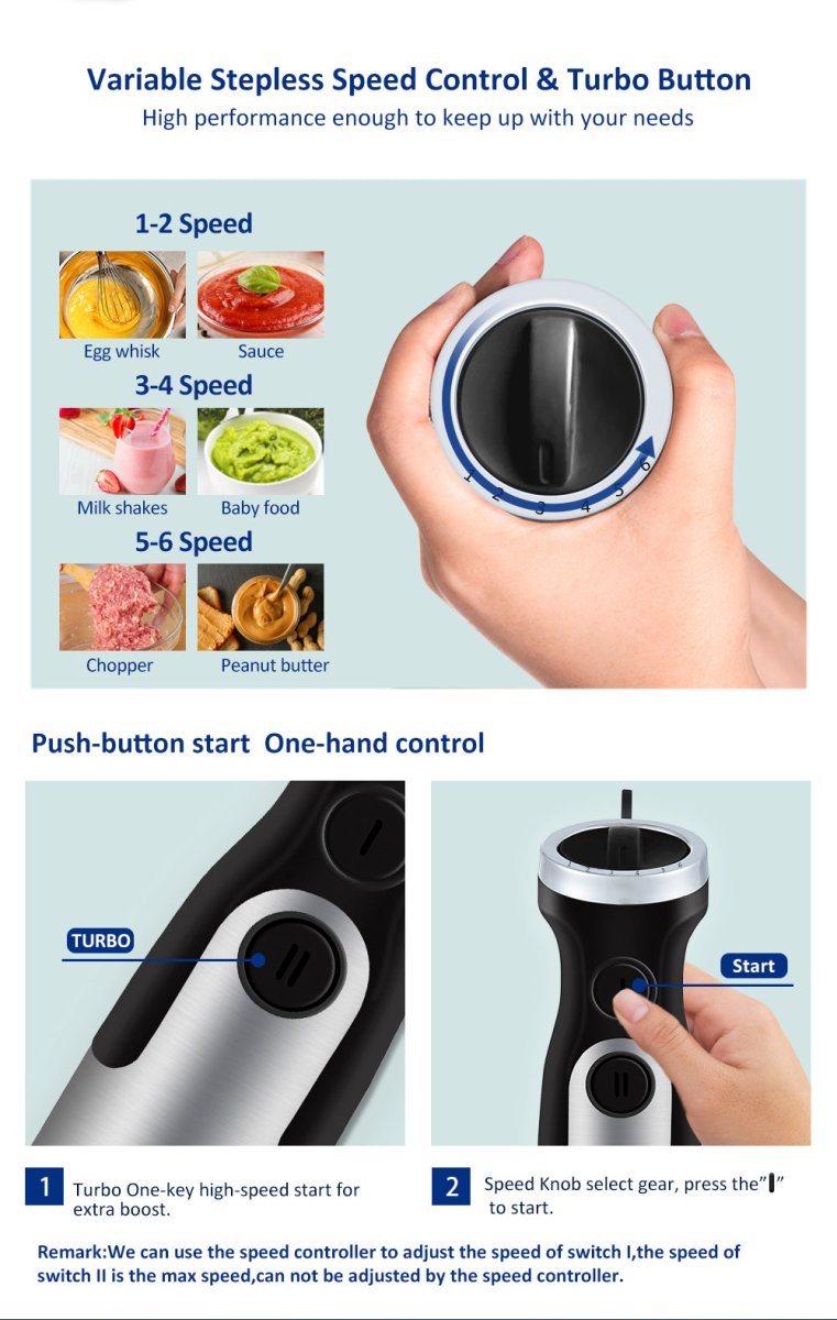 Hand Blender Juicer Cooking Stick - TrendNestOfficial