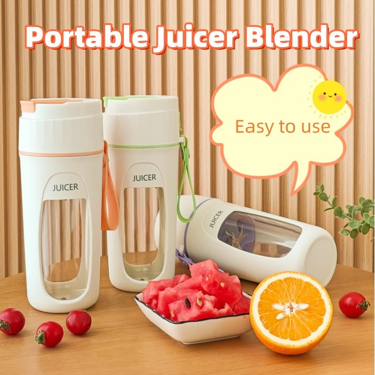 Portable Blender Electric USB Charging Outdoor Automatic Juicer Cup Juice Maker Kitchen Supplies - TrendNestOfficial
