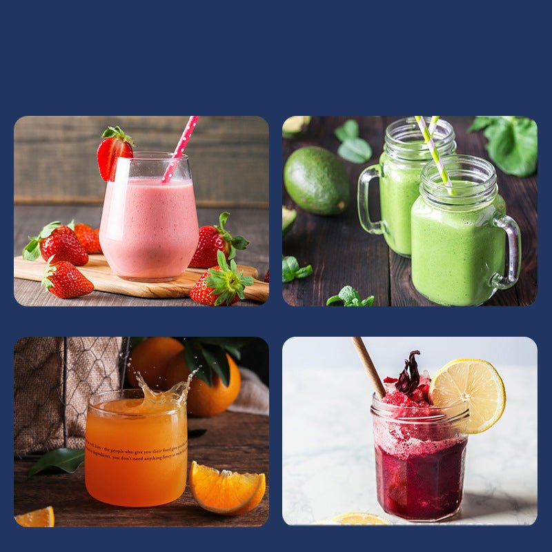 Portable Blender Mini Juicer Cup Extractor Smoothie USB Charging Fruit Squeezer Blender - TrendNestOfficial