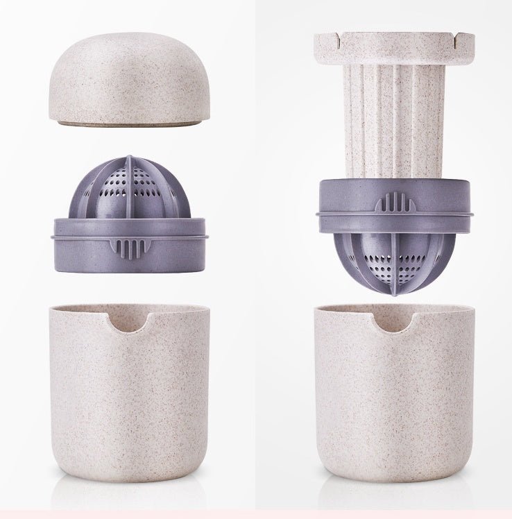 Portable Blender Orange Lemon Juicer Manually Wheat Straw Blender - TrendNestOfficial