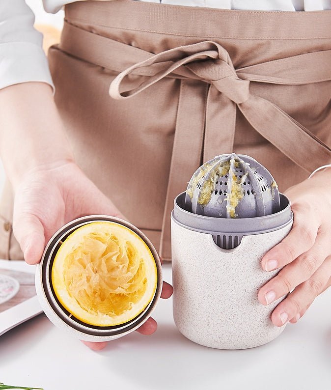 Portable Blender Orange Lemon Juicer Manually Wheat Straw Blender - TrendNestOfficial