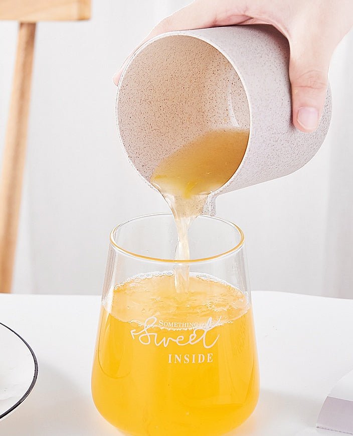 Portable Blender Orange Lemon Juicer Manually Wheat Straw Blender - TrendNestOfficial