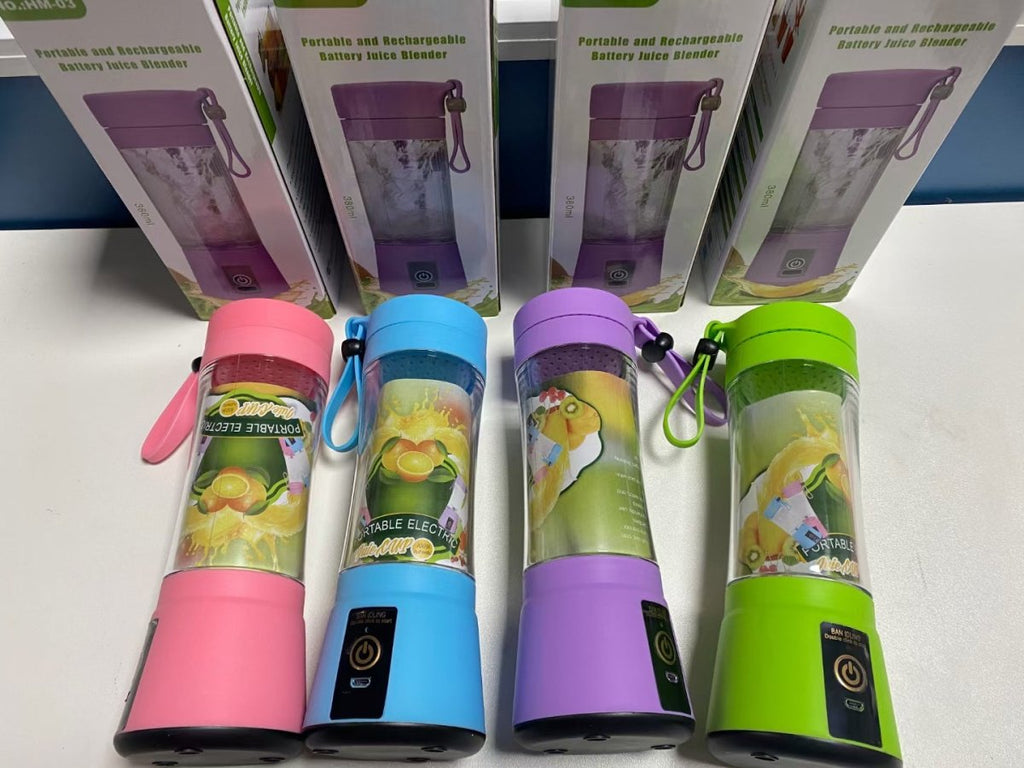 Portable Blender – USB Rechargeable Smoothie Maker for Travel & Fitness - TrendNestOfficial