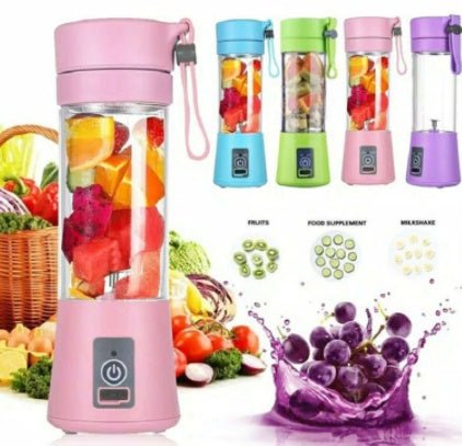 Portable Blender With USB Rechargeable Mini Kitchen Fruit Juice Mixer - TrendNestOfficial