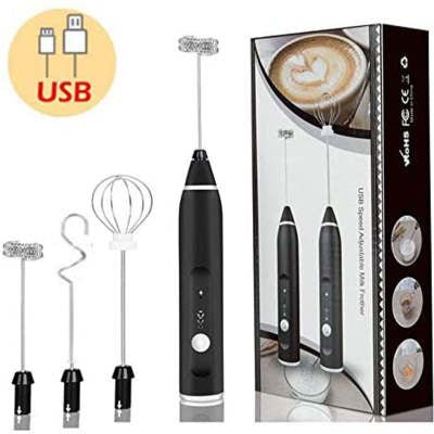 Rechargeable Electric Milk Frother Automatic Kitchen Juice Food Mixer Cream Egg Beater Blender - TrendNestOfficial