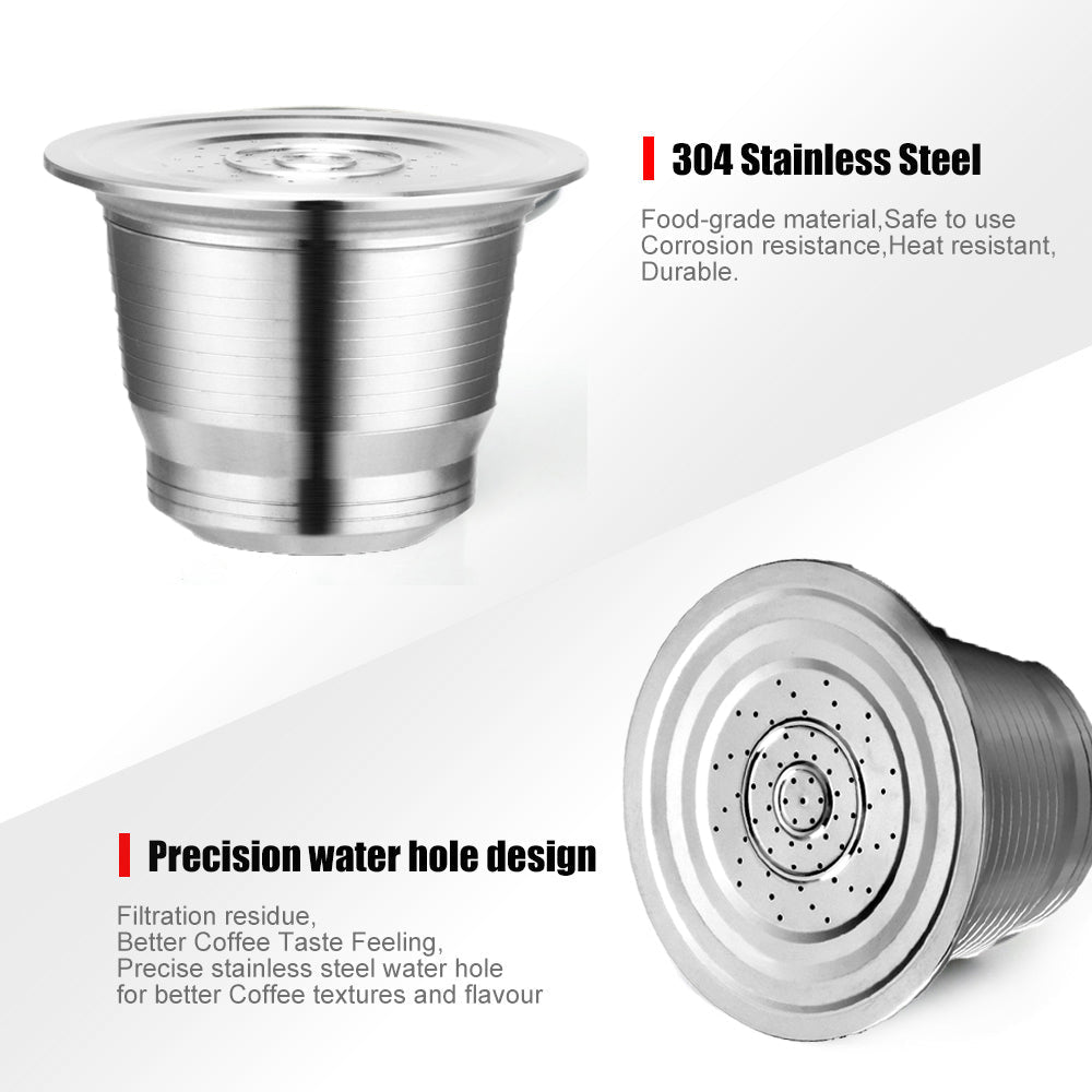 Stainless Steel Reusable Capsule Cup for Nespresso - TrendNestOfficial