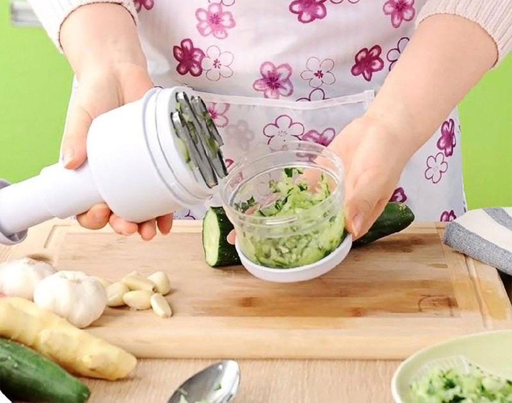 Vegetable Onion Garlic Chopper Crusher - TrendNestOfficial